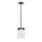 Maxim Lighting Scoop 1-Light Pendant/Flush Mount, Black 21230MRBK - alternate 1